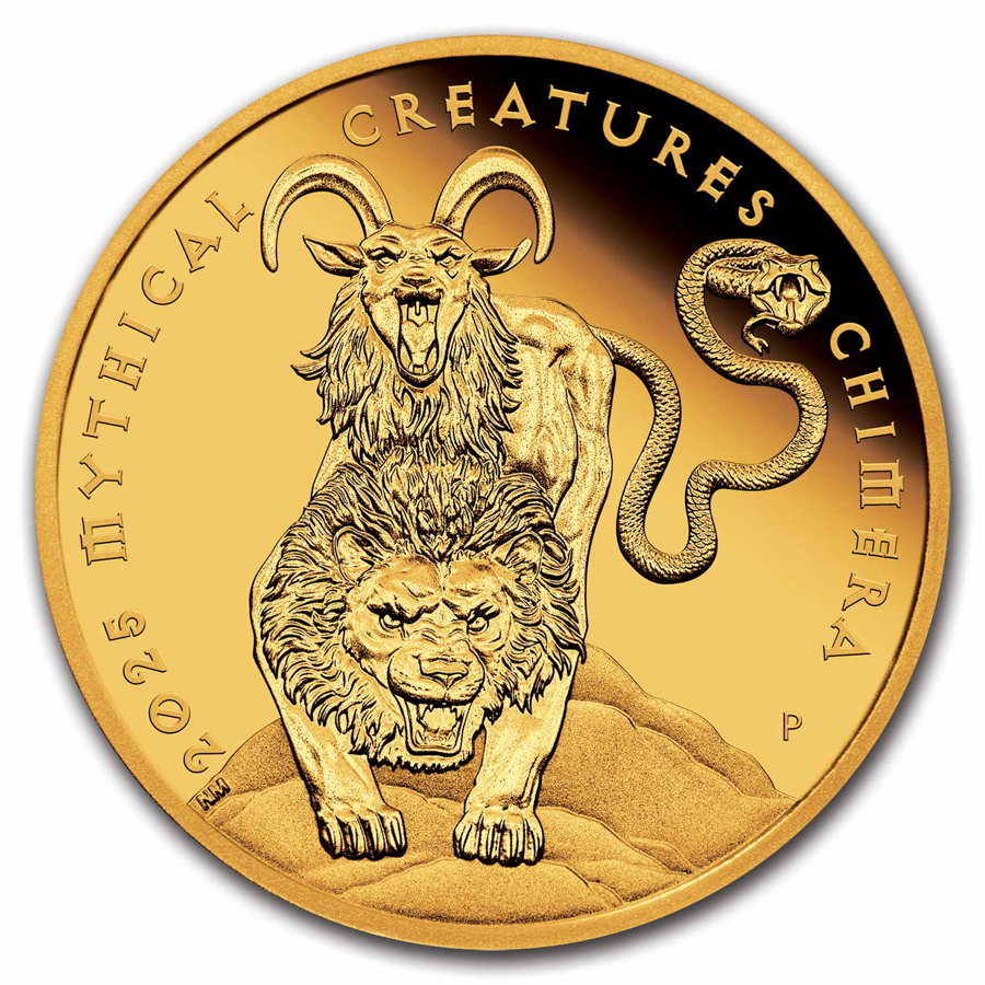 2025 Australia 1 oz Gold Chimera Proof (Box & COA)