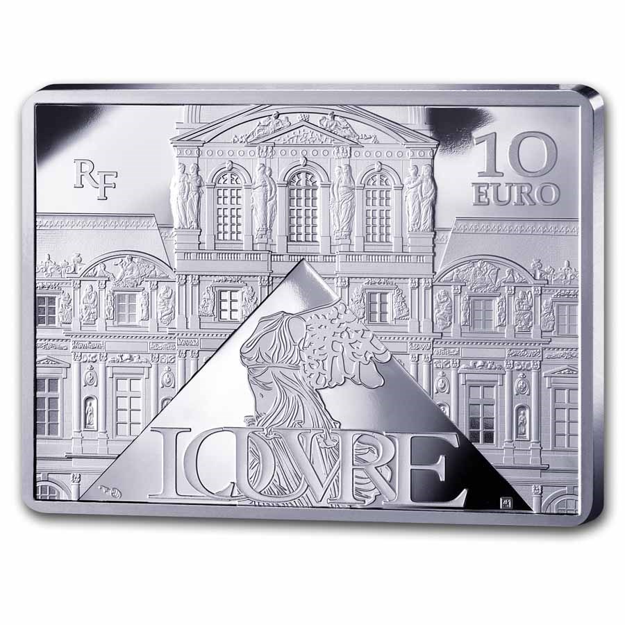 2025 Silver €10 Masterpieces of Museums Proof (Louvre)