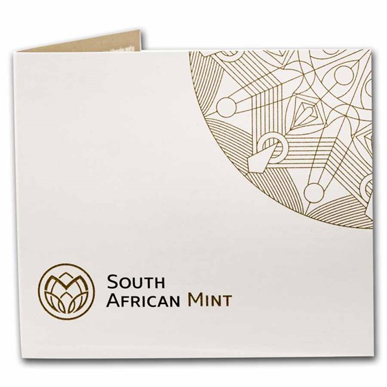 2025 South Africa 2-Coin Gold Big Five Lion Proof Set