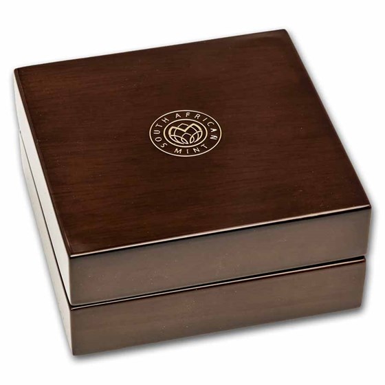 2025 South Africa 1 oz Proof Gold Big Five Lion (w/ Box &amp; COA)