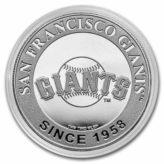 MLB San Francisco Giants 1 oz Silver Round