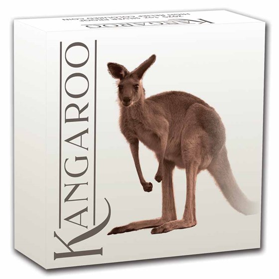 2025 Australia 1 oz Silver Kangaroo Colorized Proof (High Relief)