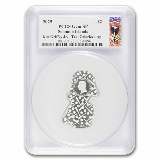 PAMP 1 oz Silver Ken Griffey Jr. Colorized Coin Mystery Pack