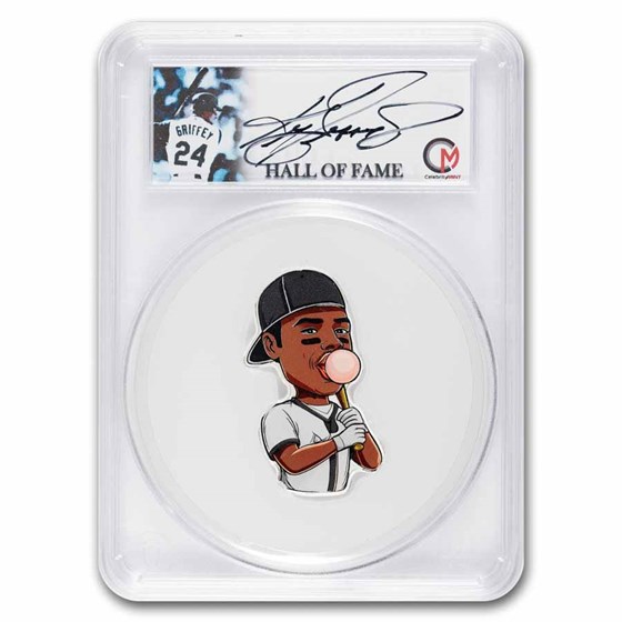PAMP 1 oz Silver Ken Griffey Jr. Colorized Coin Mystery Pack