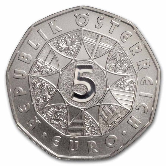 2025 Austria Silver €5 Easter Narcissus