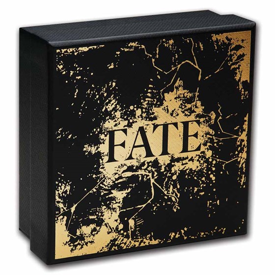 2025 AUS 2 oz Silver Fate The Moirai Antiqued &amp; High Relief (Box)