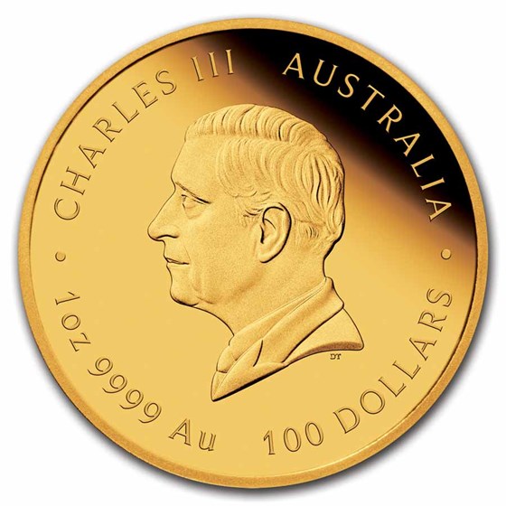 2025 AUS 1 oz Gold 80th Ann. End of WWII Winged Victory Proof