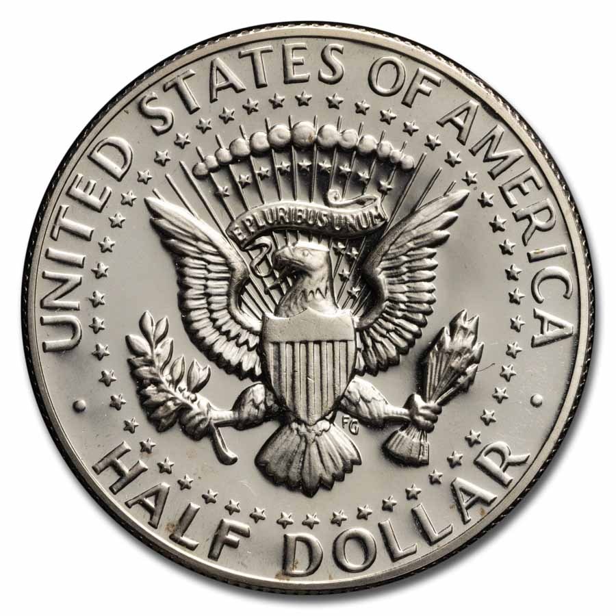 1968-S Kennedy Half Dollar 20-Coin Roll Proof
