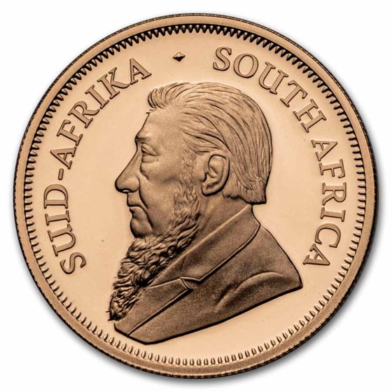 2025 South Africa 5-coin Gold Krugerrand Fractional Proof Set