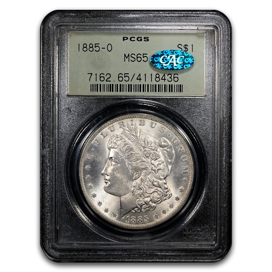1885-O Morgan Dollar MS-65 PCGS CAC
