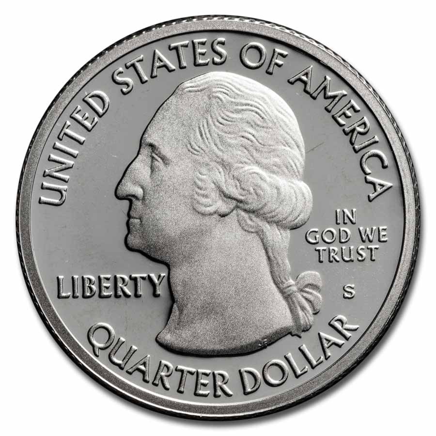 2017-S ATB Quarter Ellis Island 40-Coin Roll Proof (Silver)