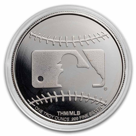 MLB Tampa Bay Rays 1 oz Silver Round