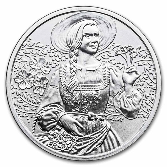 2025 Austria Silver €10 Traditional and Trendy: Linen (Card)