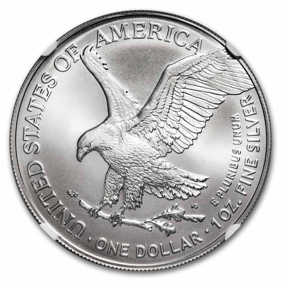 2025-(P) Silver Eagle, Eagle Privy MS-70 NGC (1st 50,000)