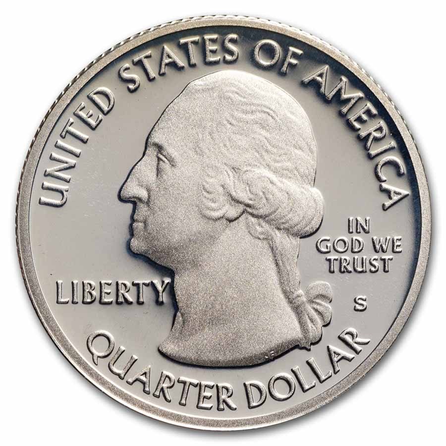 2011-S ATB Quarter Vicksburg Nat'l Proof 40-Coin Roll (Silver)
