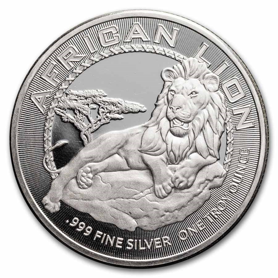 2017 Niue 1 oz Silver $2 African Lion 2017 Niue 1 oz Silver $2 African Lion