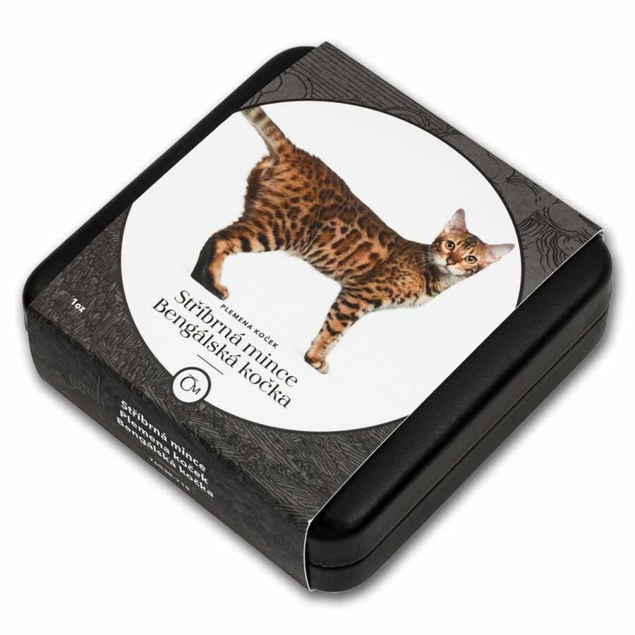 2025 Niue 1 oz Silver Proof Cat Breeds: Bengal