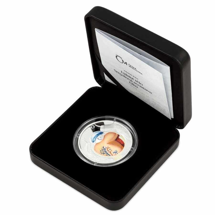 2025 Niue 1 oz Silver Proof Colorized Human Body - Eye