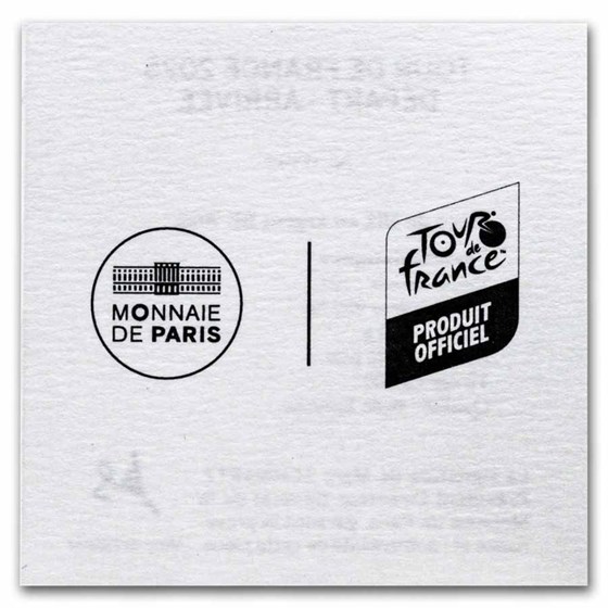 2025 Proof Silver €10 Tour de France w/ Box &amp; COA