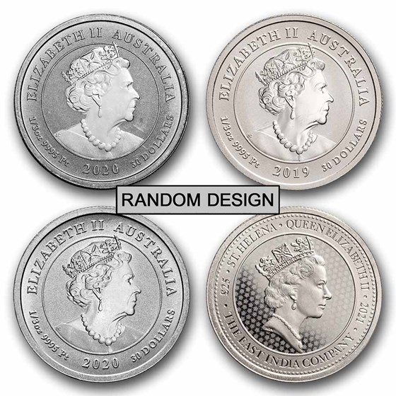 1/3 oz Platinum Coin - Random Mint