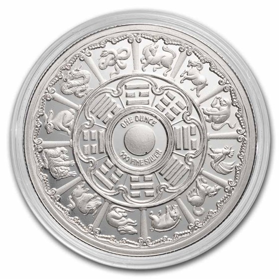 1 oz Silver Colorized Proof - 2026 Year of the Horse (Series 2)