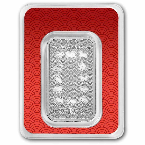 1 oz Silver Bar - 2026 APMEX Year of the Horse (TEP, Series 2)