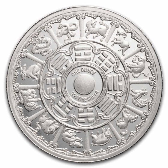 1 oz Silver CNY Holographic Proof - 2026 Year of the Horse