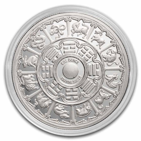1 oz Silver CNY Holographic Proof - 2026 Year of the Horse