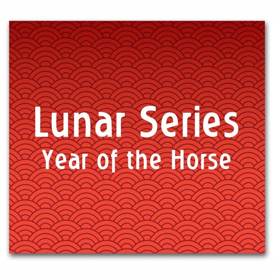 1 oz Silver CNY Holographic Proof - 2026 Year of the Horse