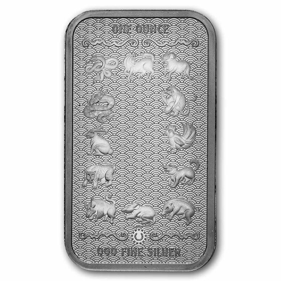 1 oz Silver Bar - 2026 APMEX Year of the Horse (Series 2)
