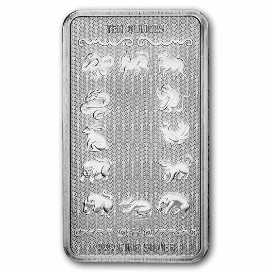 10 oz Silver Bar - 2026 APMEX Year of the Horse (Series 2)