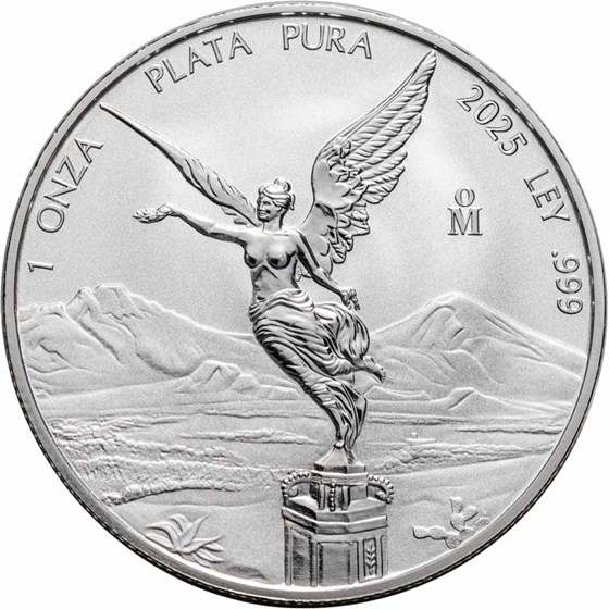 2025 Mexico 1 oz Silver Libertad Reverse Proof PR-70 PCGS (FDI)