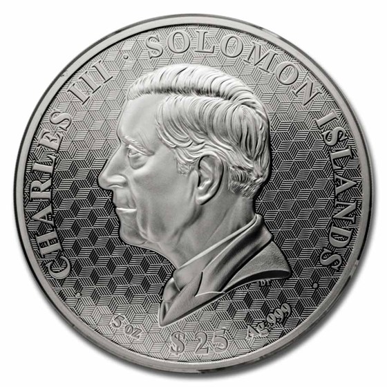 2026 Solomon Isl. 5 oz Silver Mother of Pearl Year of the Horse