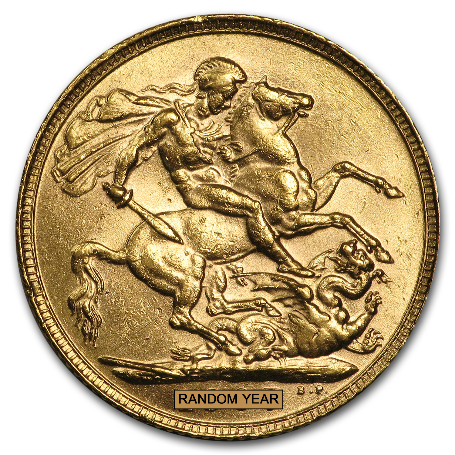 1902-1910 Great Britain Gold Sovereign Edward VII BU