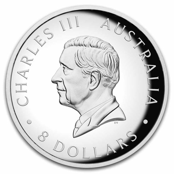 2025 Australia 5 oz Silver Swan PR-70 PCGS HR (FS, Swan Label)