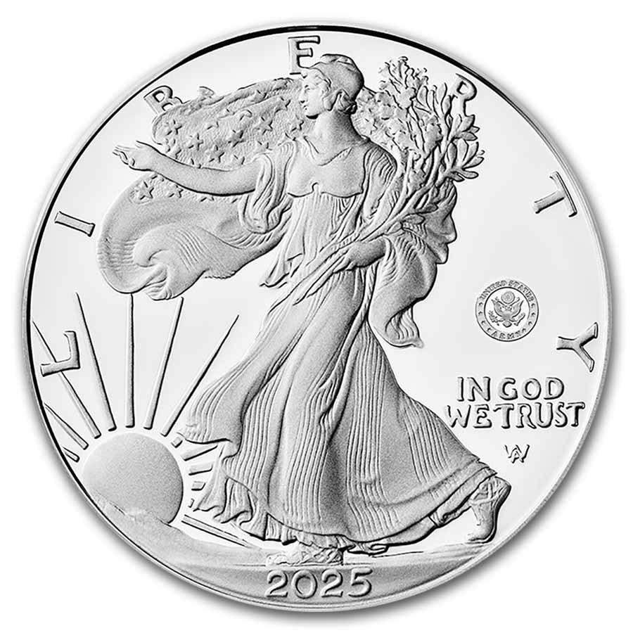 2025-W 1 oz Proof Silver Eagle PR-70 PCGS (Army Privy, FDI)