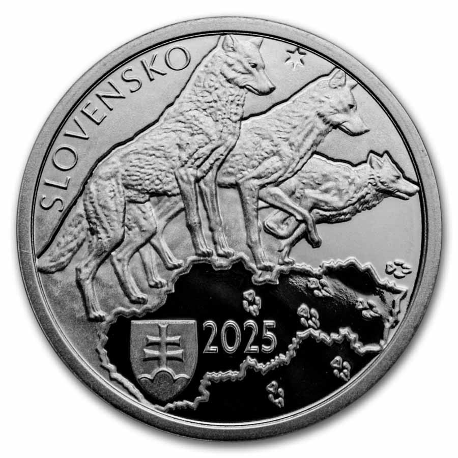 2025 Silver Fauna & Flora in Slovakia 3-Coin Set