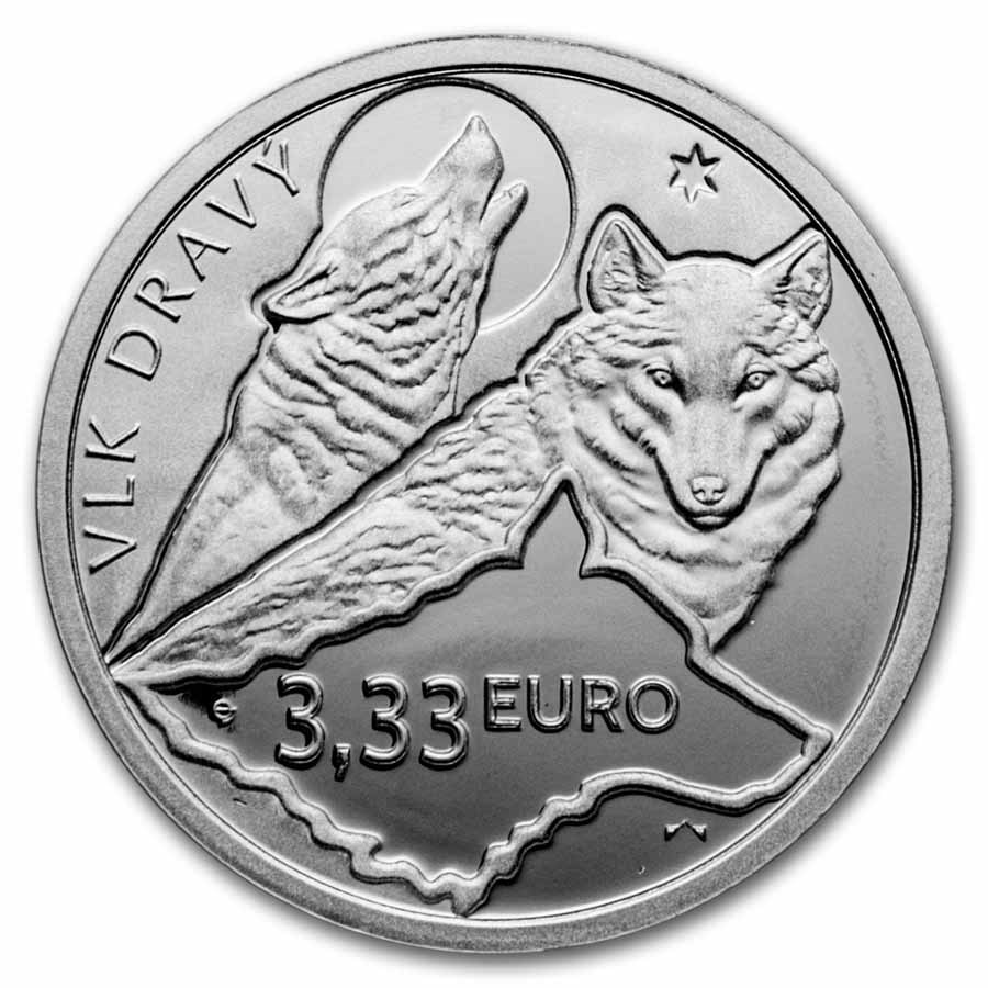 2025 Silver Fauna & Flora in Slovakia 3-Coin Set