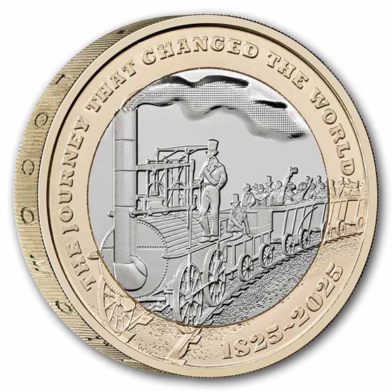 2025 Great Britain 200 Yrs Modern Railway BU (w/ Display Card)