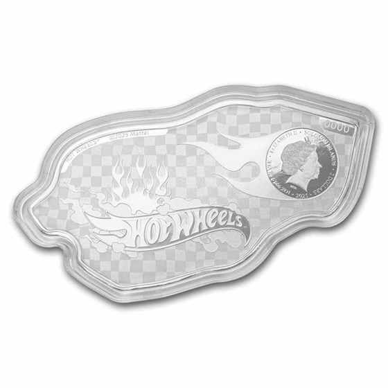 2025 PAMP Hot Wheels™ 24/Seven™ Shaped &amp; Colorized Coin