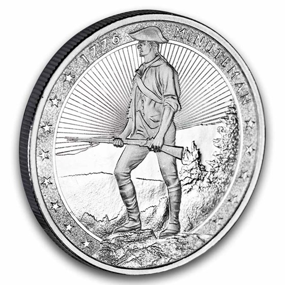 1 oz Silver Round - Minuteman