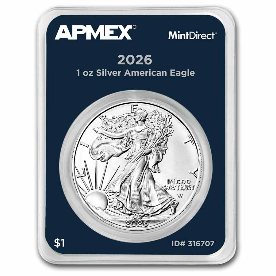 2026 1 oz American Silver Eagle (MintDirect® Single)