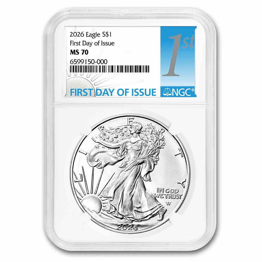 2026 American Silver Eagle MS-70 NGC (First Day of Issue)