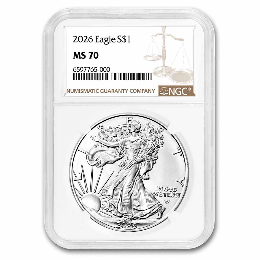 2026 American Silver Eagle MS-70 NGC