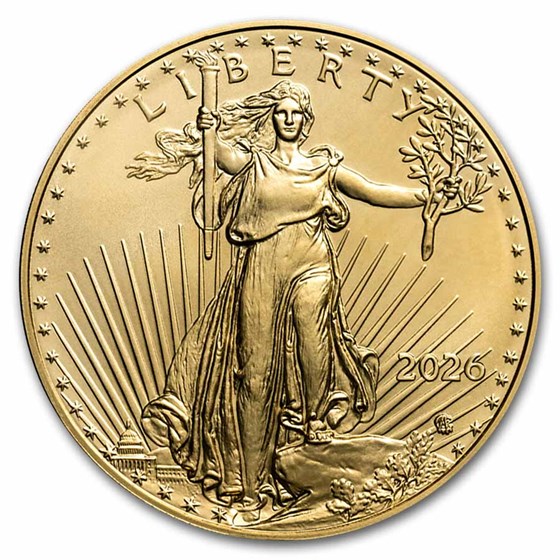 2026 1 oz American Gold Eagle MS-69 CAC (First Delivery)