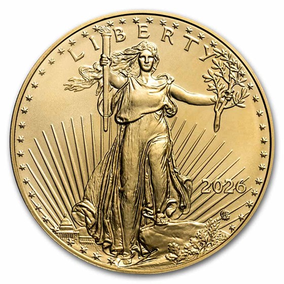 2026 1/10 oz American Gold Eagle MS-70 PCGS (FirstStrike®, Black)