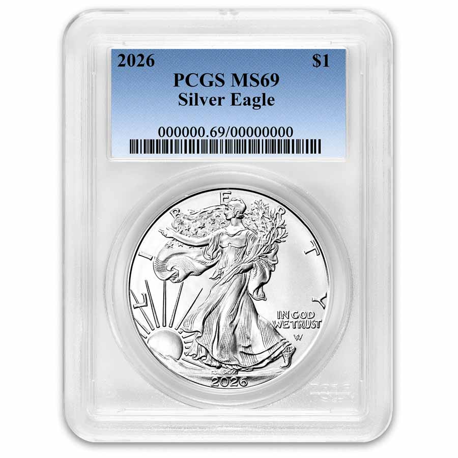 2026 American Silver Eagle MS-69 PCGS