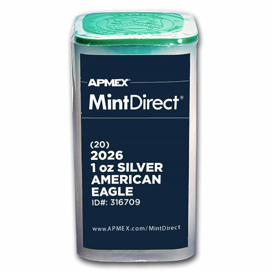 2026 100-Coin Silver Eagle Mini Monster Box (MintDirect®)