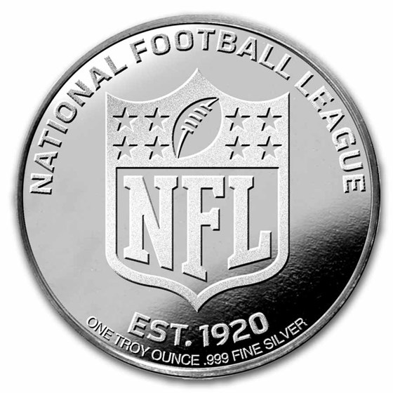 NFL Los Angeles Rams 1 oz Silver Round