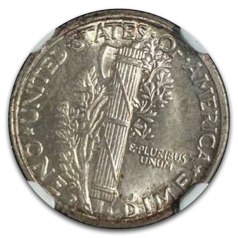 1934-D Mercury Dime MS-67+ NGC (FB)